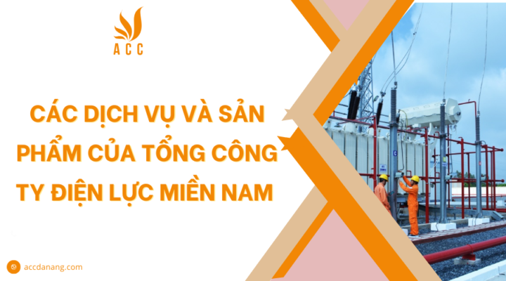 Các dịch vụ và sản phẩm của Tổng công ty Điện lực Miền Nam