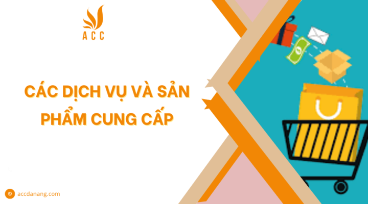 Các dịch vụ và sản phẩm cung cấp