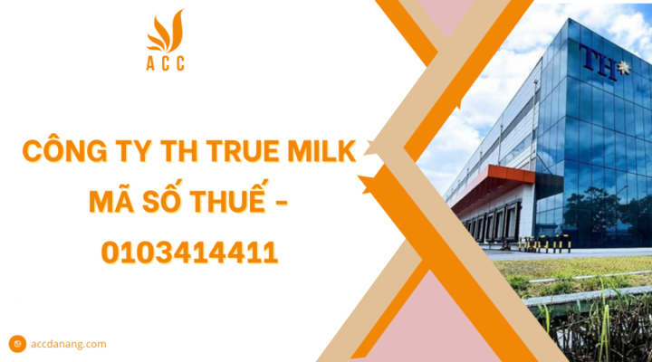 Công ty TH True Milk mã số thuế