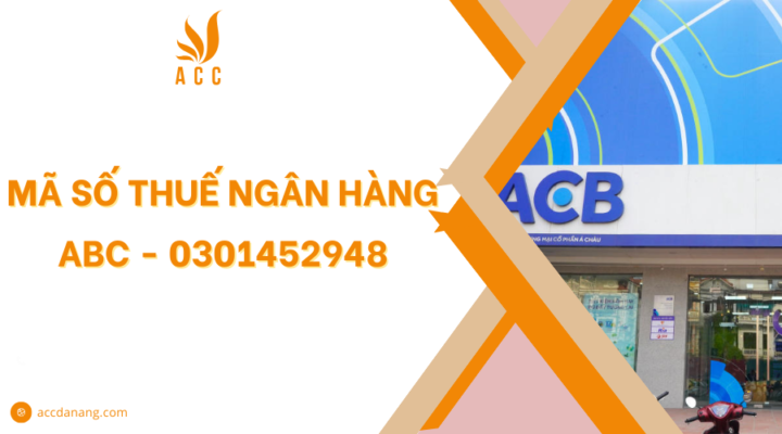 Mã số thuế ngân hàng ABC