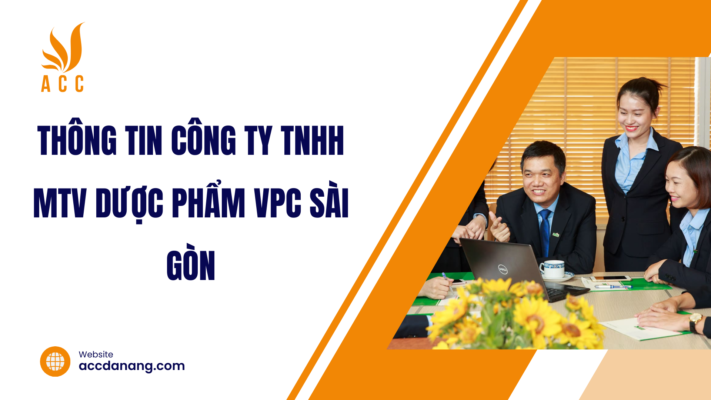 Thông tin công ty TNHH MTV Dược phẩm VPC Sài Gòn