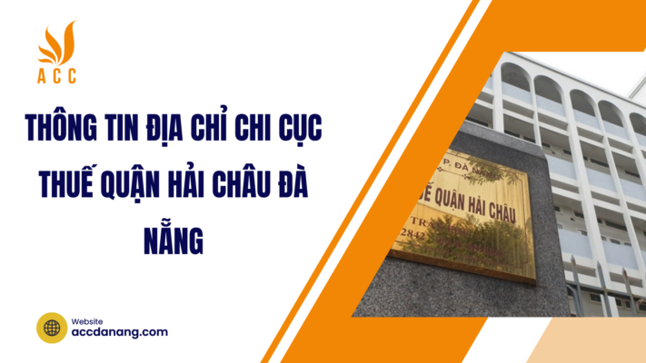 địa chỉ chi cục thuế quận hải châu đà nẵng