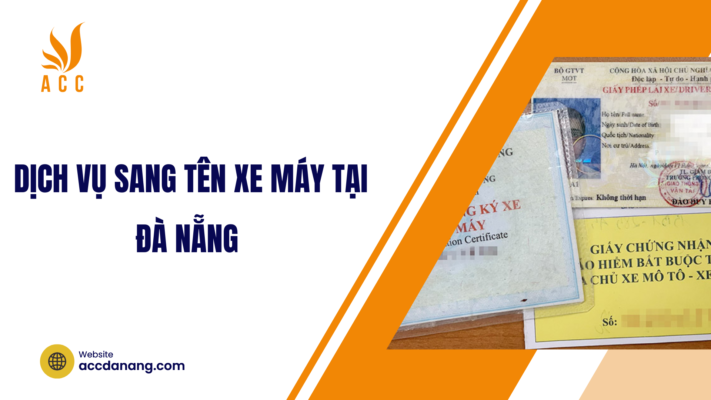 sang tên xe máy tại đà nẵng