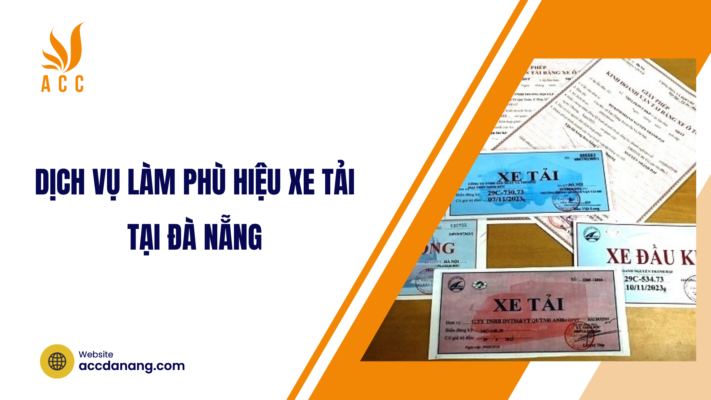 Dịch vụ làm phù hiệu xe tải tại Đà Nẵng