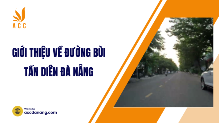 Giới thiệu về đường Bùi Tấn Diên Đà Nẵng