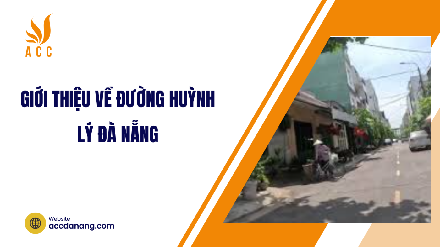 Giới thiệu về đường Huỳnh Lý Đà Nẵng