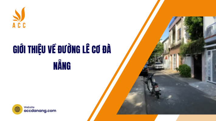 đường lê cơ đà nẵng