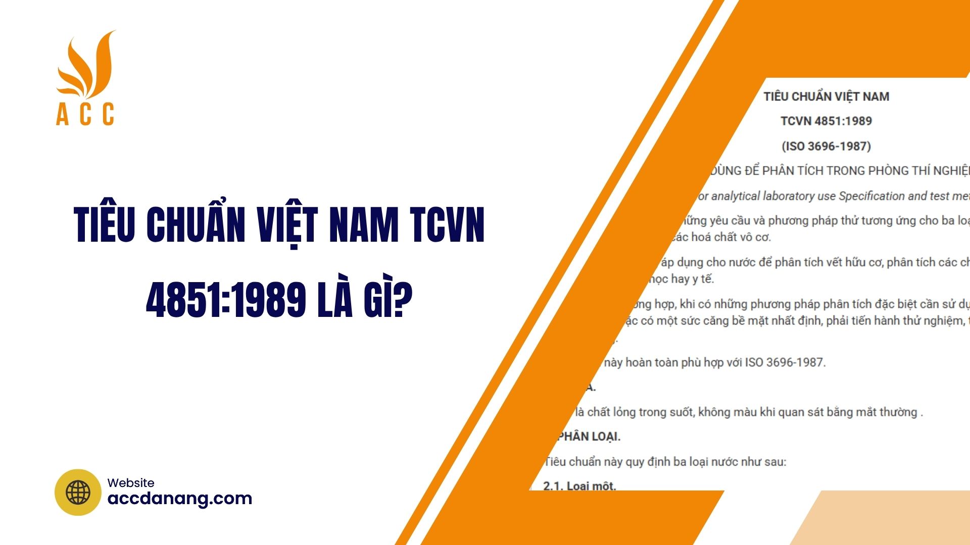 Tiêu chuẩn Việt Nam TCVN 4851:1989 là gì?