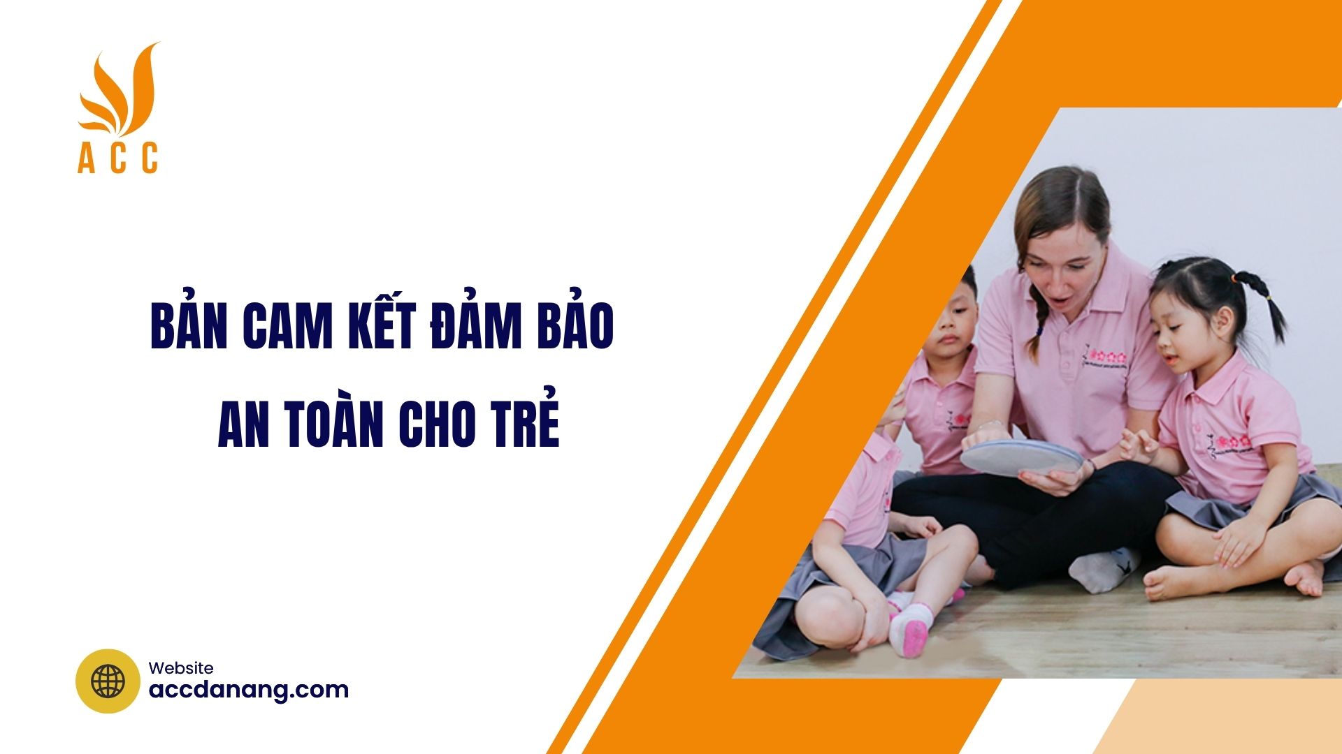 Bản cam kết đảm bảo an to&agrave;n cho trẻ