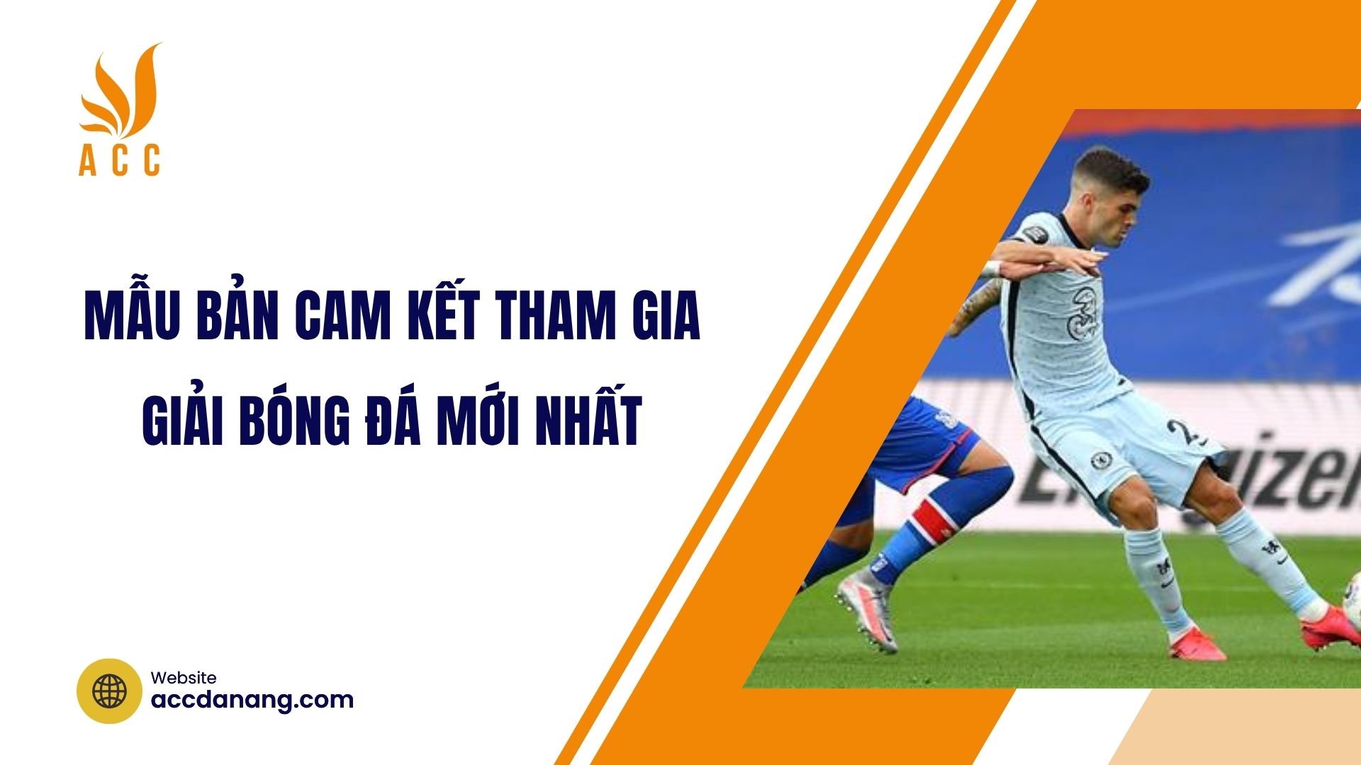 Mẫu bản cam kết tham gia giải b&oacute;ng đ&aacute; mới nhất