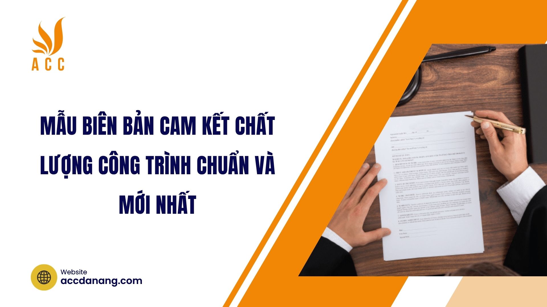 Mẫu bi&ecirc;n bản cam kết chất lượng c&ocirc;ng tr&igrave;nh chuẩn v&agrave; mới nhất