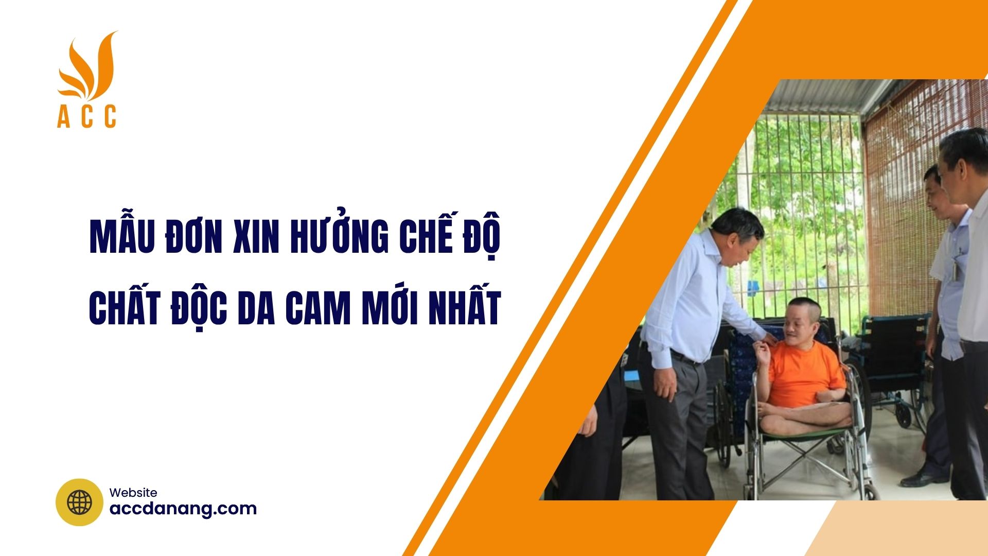 Mẫu đơn xin hưởng chế độ chất độc da cam mới nhất