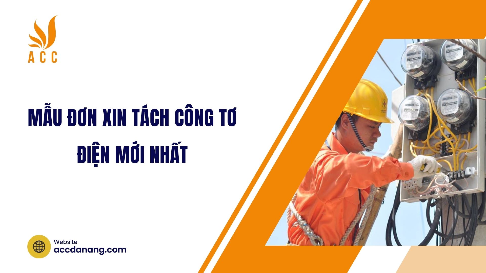 Mẫu đơn xin tách công tơ điện mới nhất