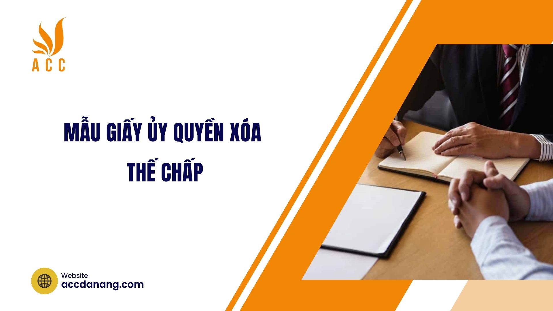 Mẫu giấy ủy quyền x&oacute;a thế chấp