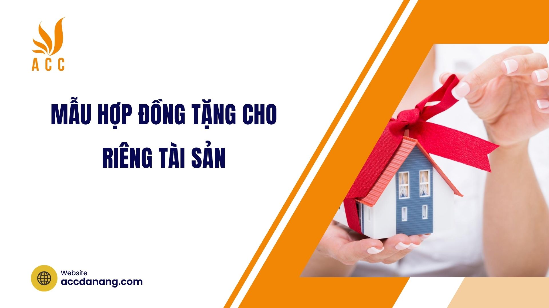 Mẫu hợp đồng tặng cho riêng tài sản