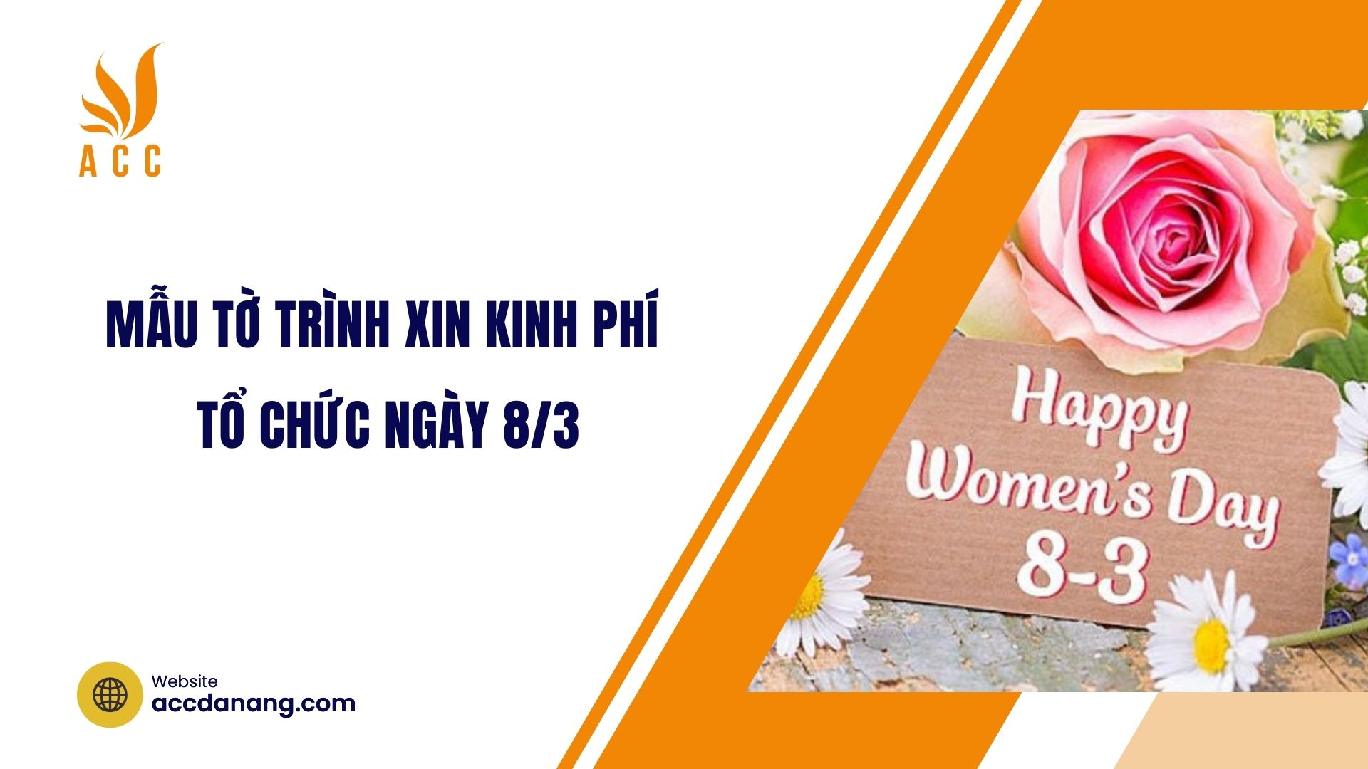 Mẫu tờ trình xin kinh phí tổ chức ngày 8/3