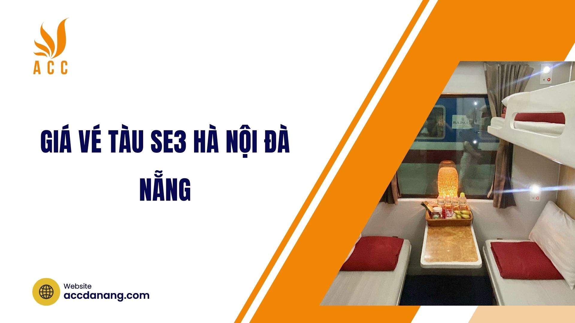 Giá vé tàu SE3 Hà Nội Đà Nẵng