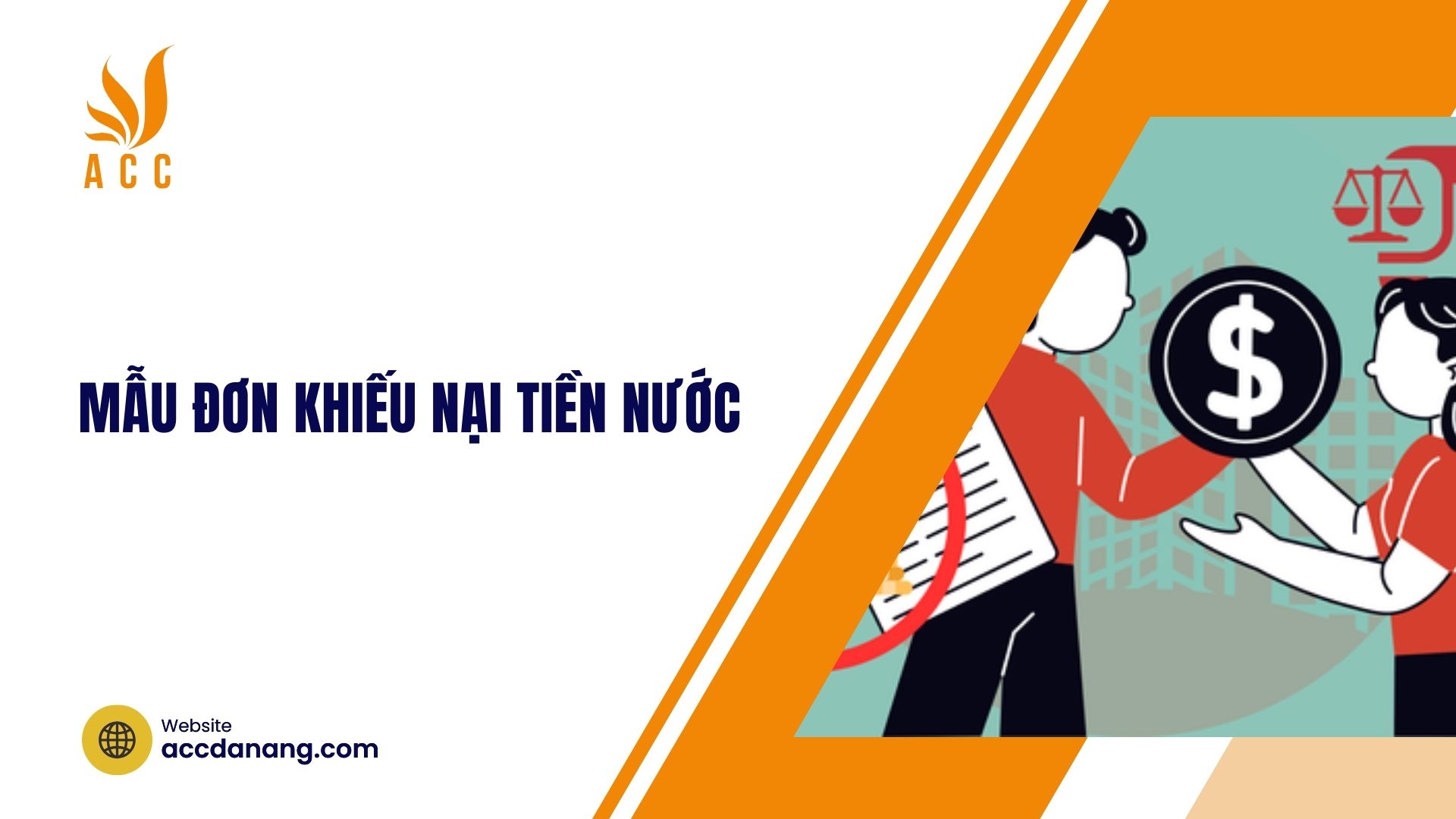 Mẫu đơn khiếu nại tiền nước