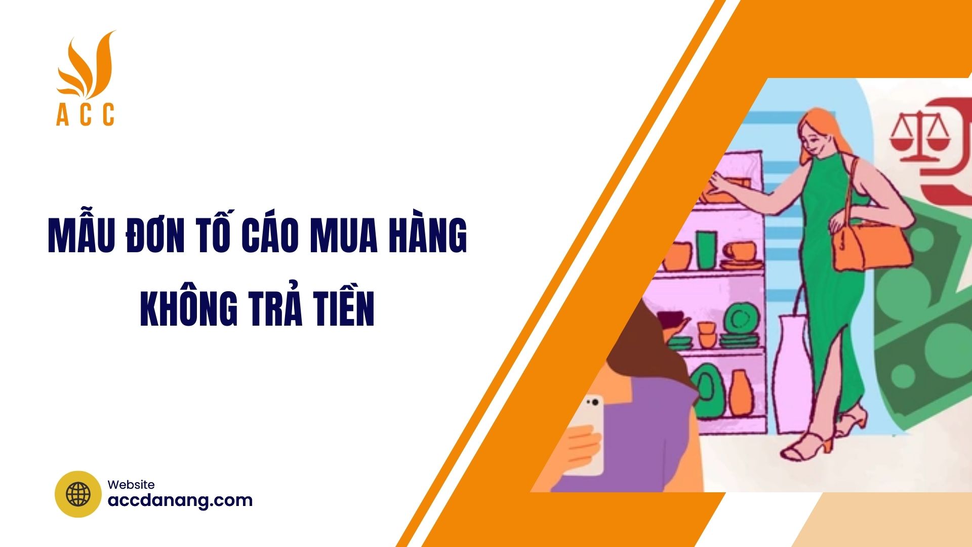 Mẫu đơn tố cáo mua hàng không trả tiền