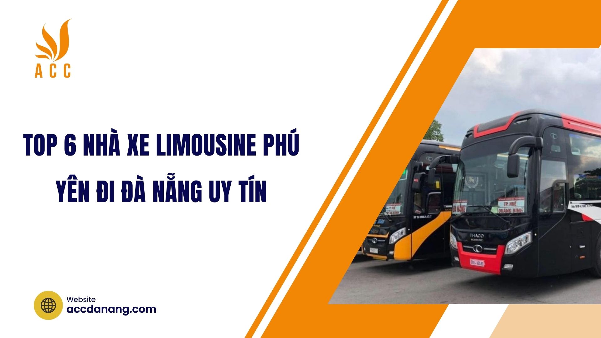 Top 6 nhà xe Limousine Phú Yên đi Đà Nẵng uy tín