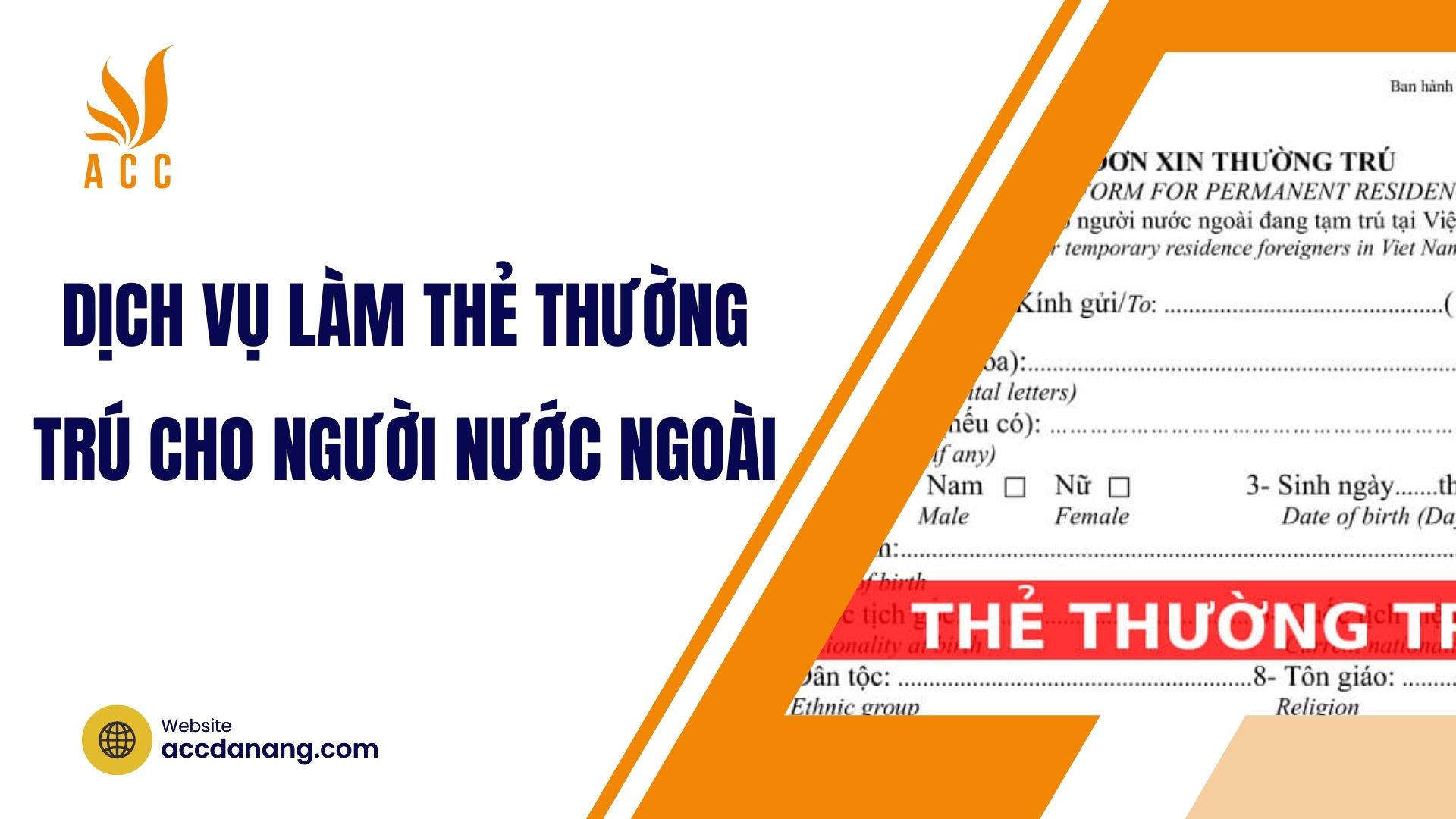 Dịch vụ làm thẻ thường trú cho người nước ngoài