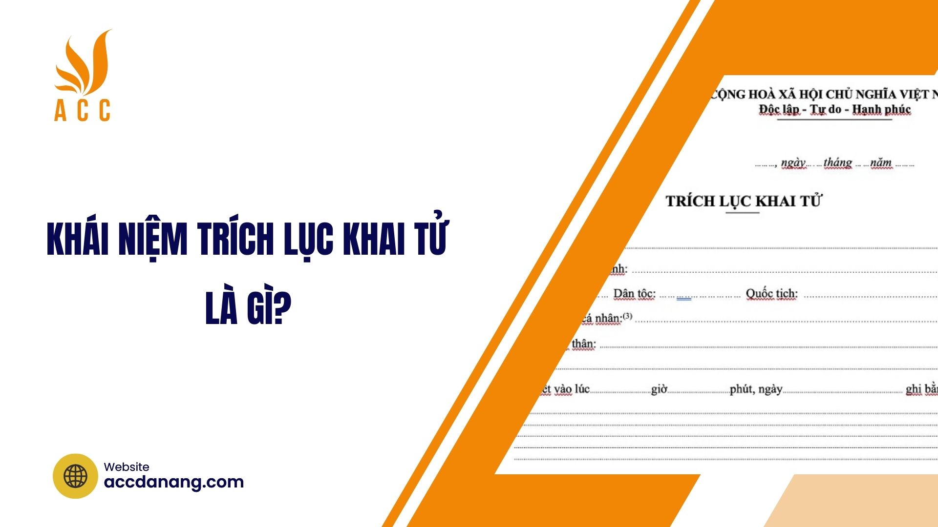 Khái niệm trích lục khai tử là gì?