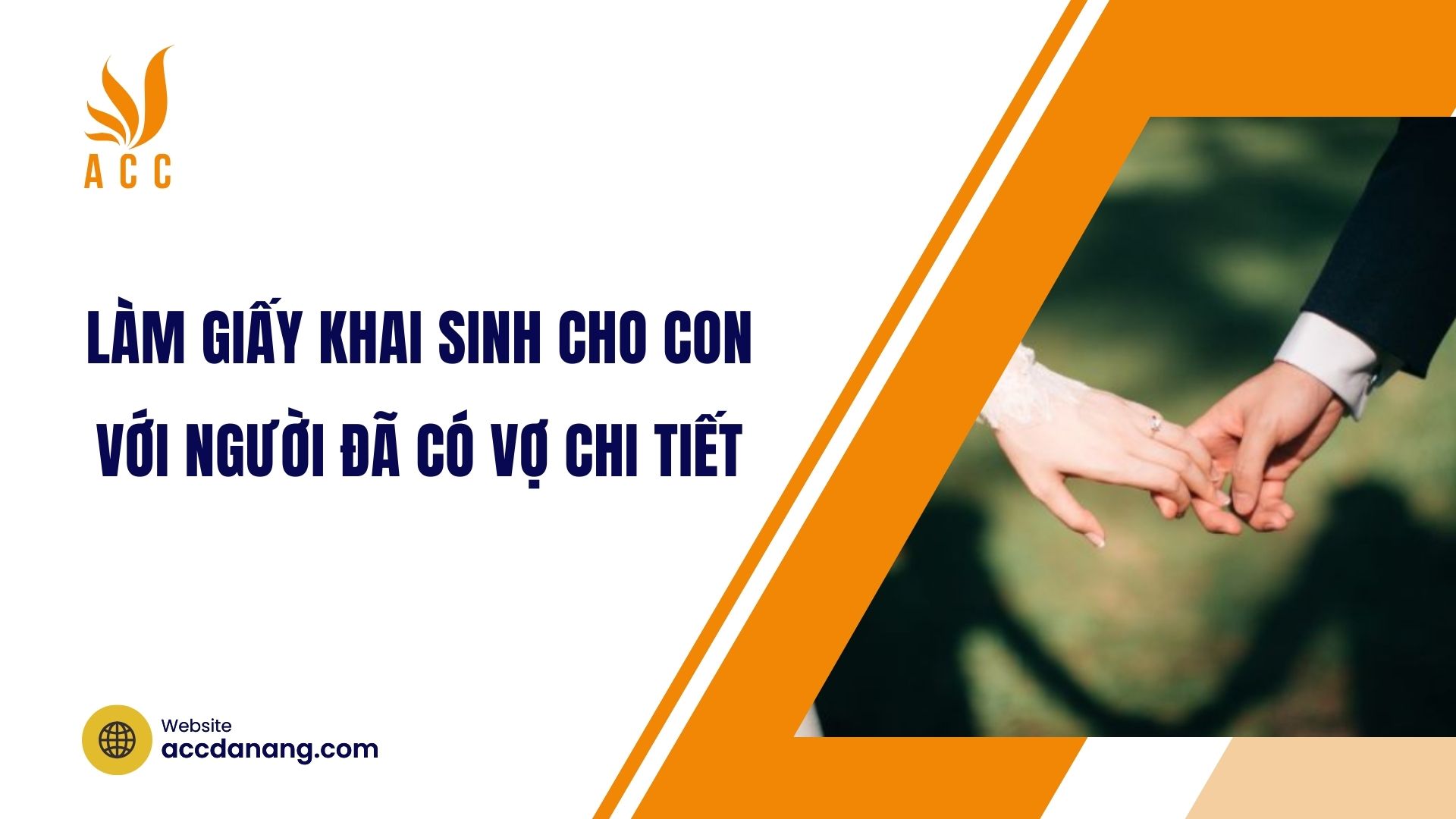 Làm giấy khai sinh cho con với người đã có vợ chi tiết