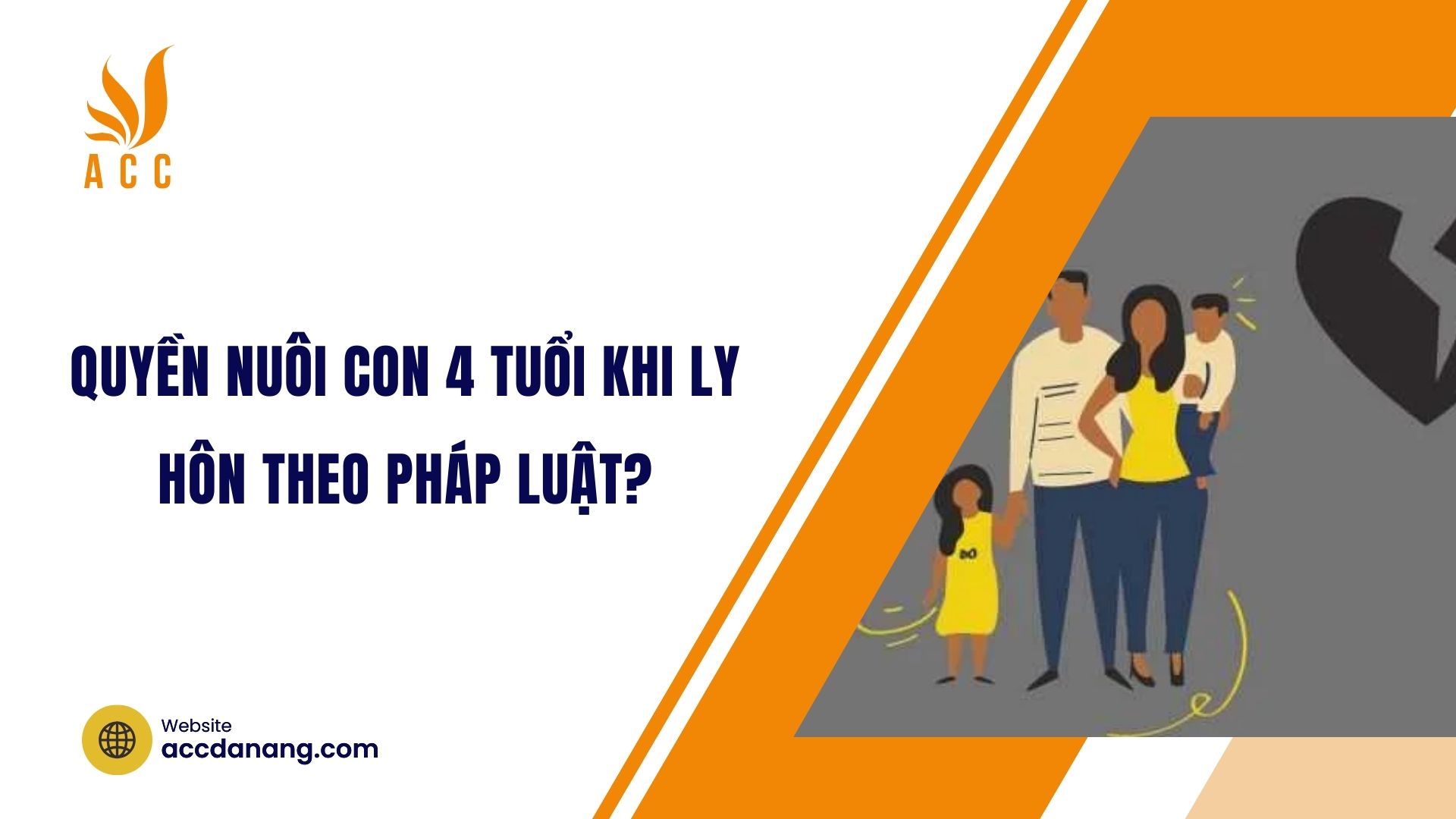 Quyền nuôi con 4 tuổi khi ly hôn theo pháp luật?