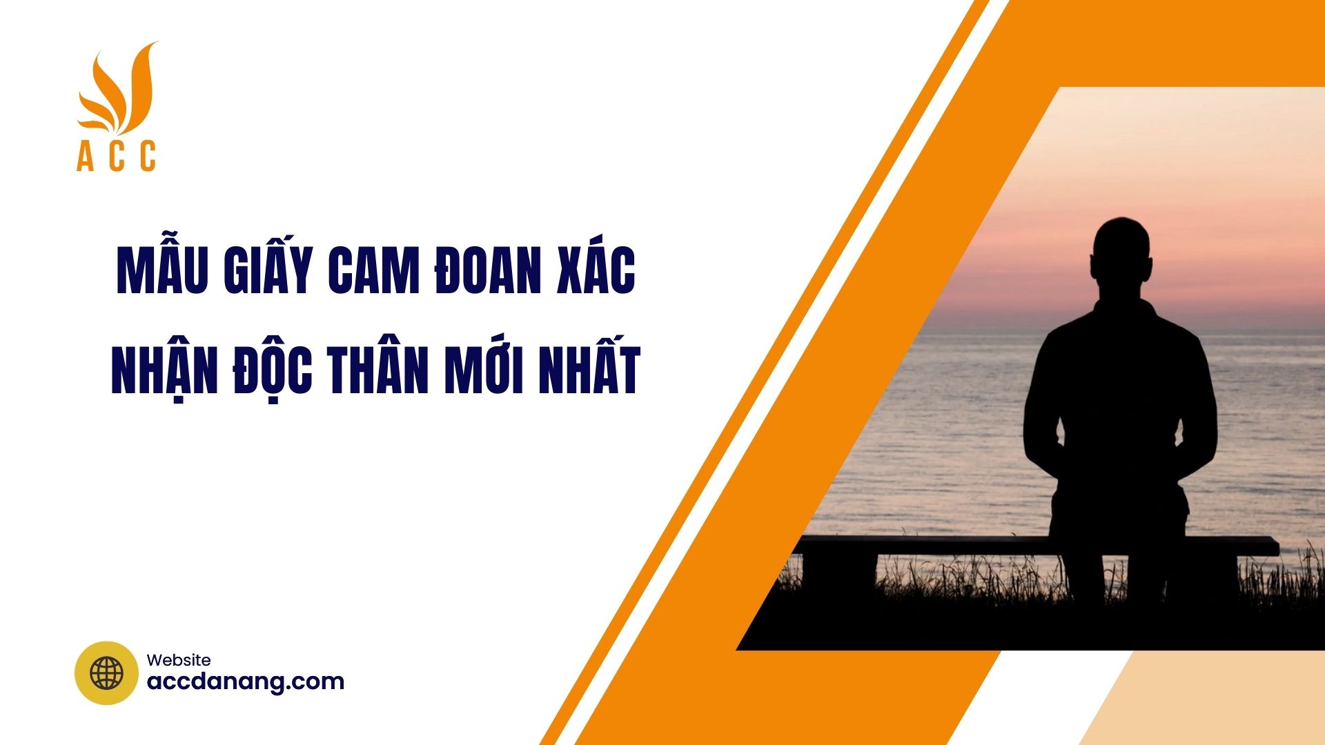 Mẫu giấy cam đoan xác nhận độc thân mới nhất