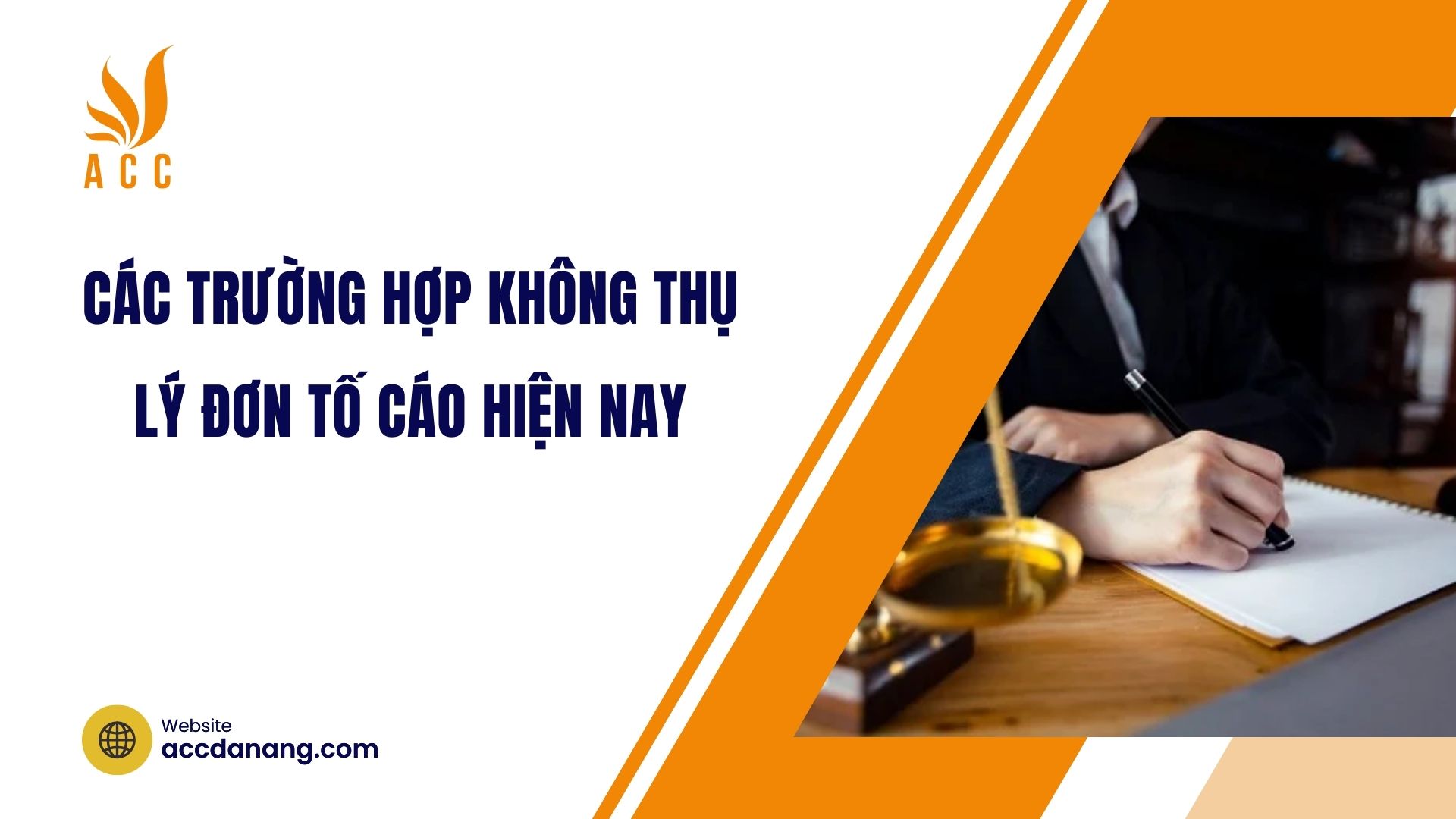 Các trường hợp không thụ lý đơn tố cáo hiện nay