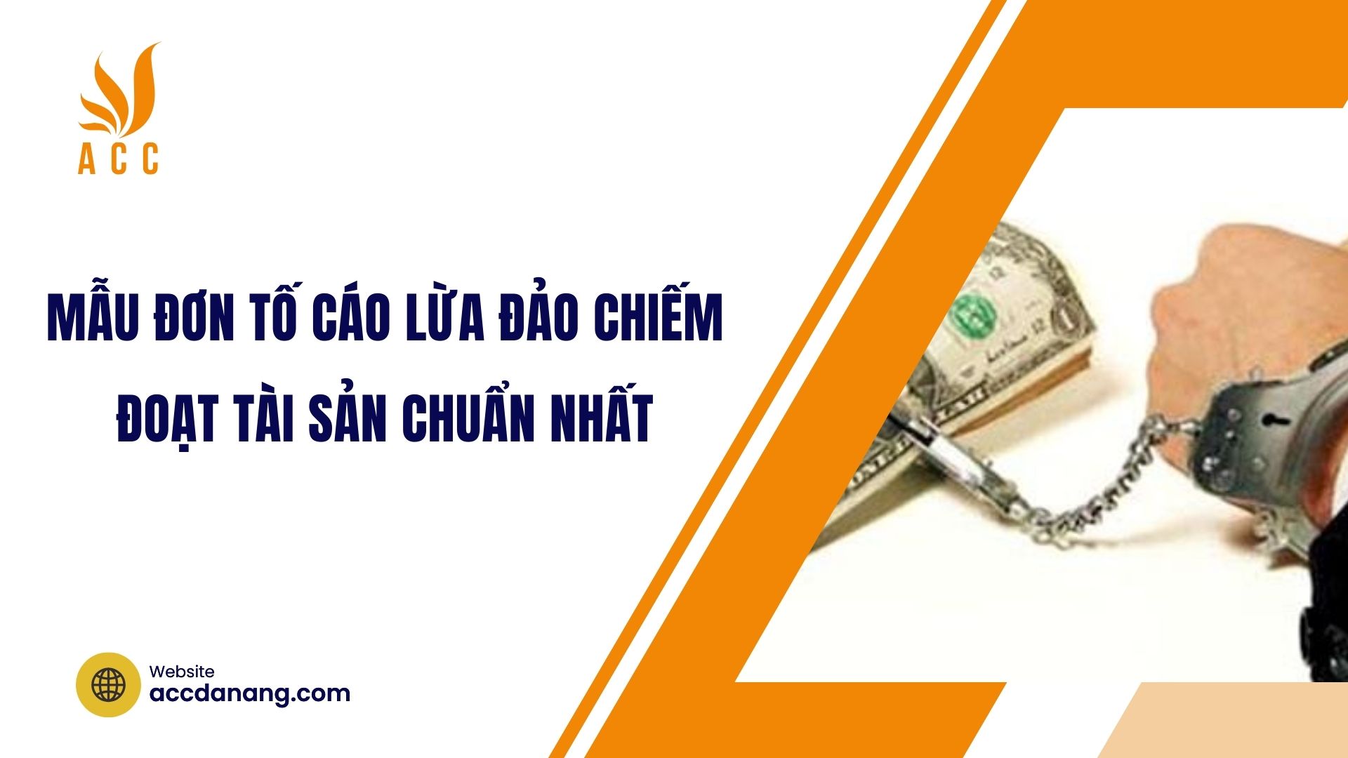 Mẫu đơn tố cáo lừa đảo chiếm đoạt tài sản mới nhất
