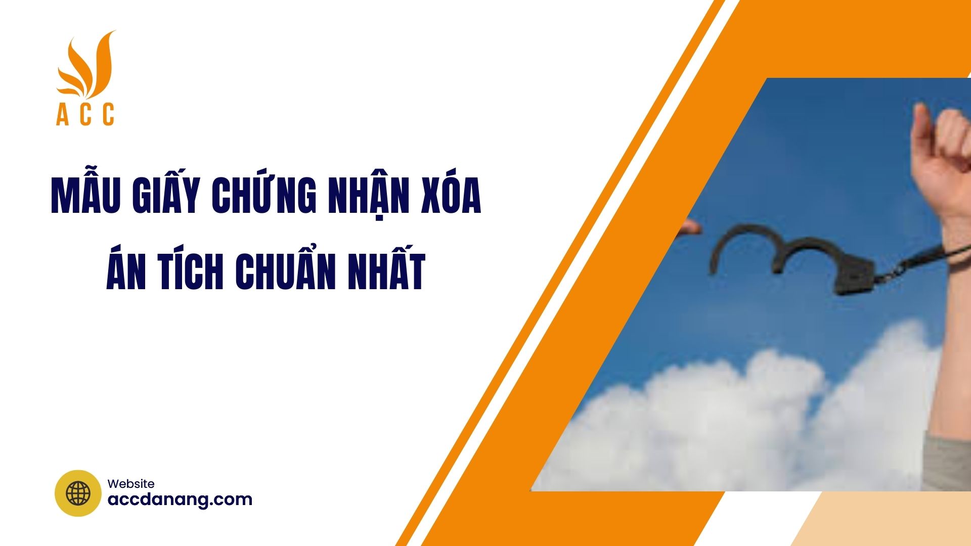 Mẫu giấy chứng nhận xóa án tích chuẩn nhất