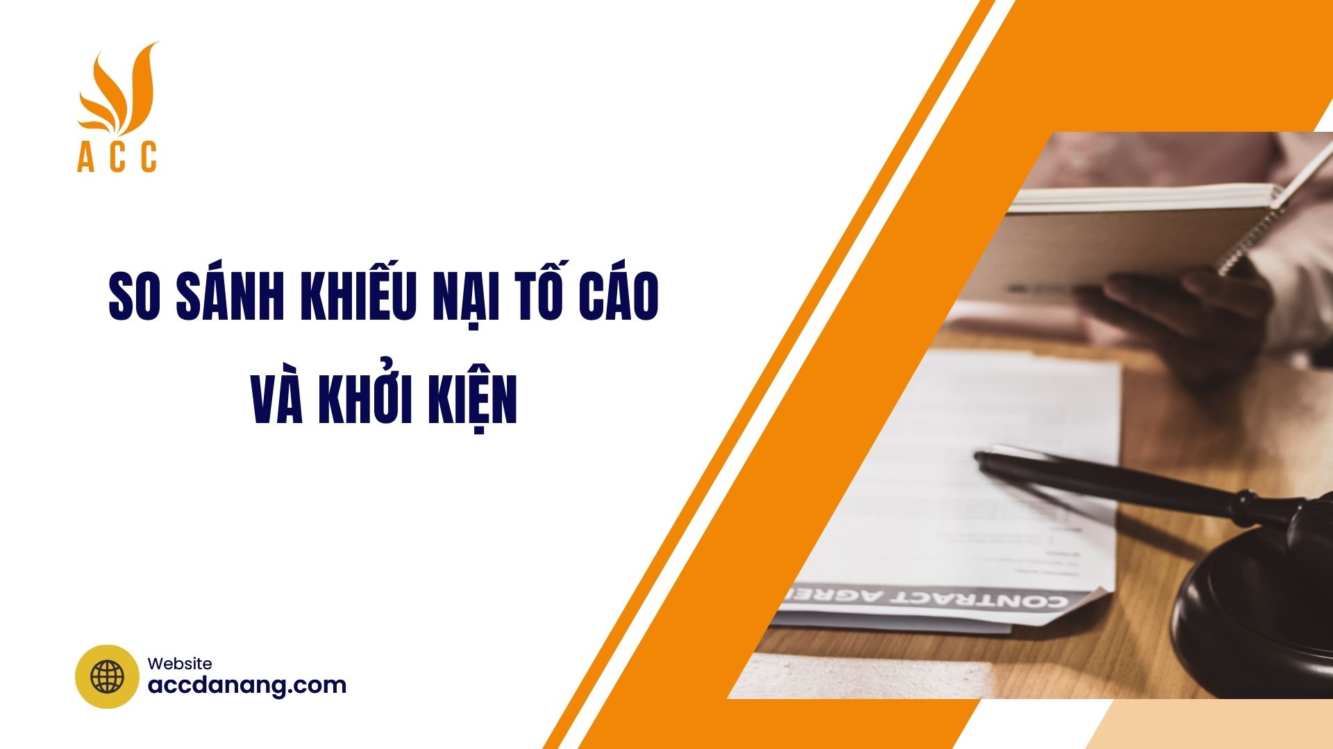 So sánh khiếu nại tố cáo và khởi kiện