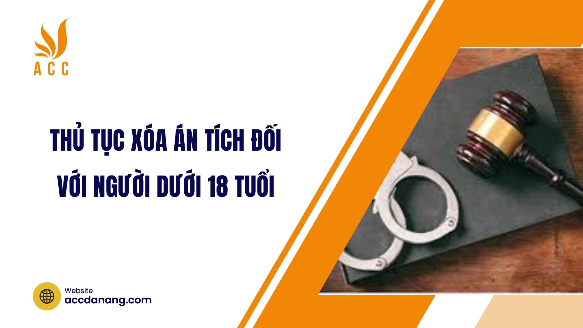 Thủ tục xóa án tích đối với người dưới 18 tuổi