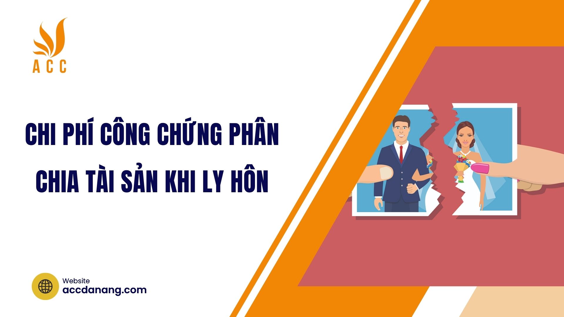 Chi phí công chứng phân chia tài sản khi ly hôn