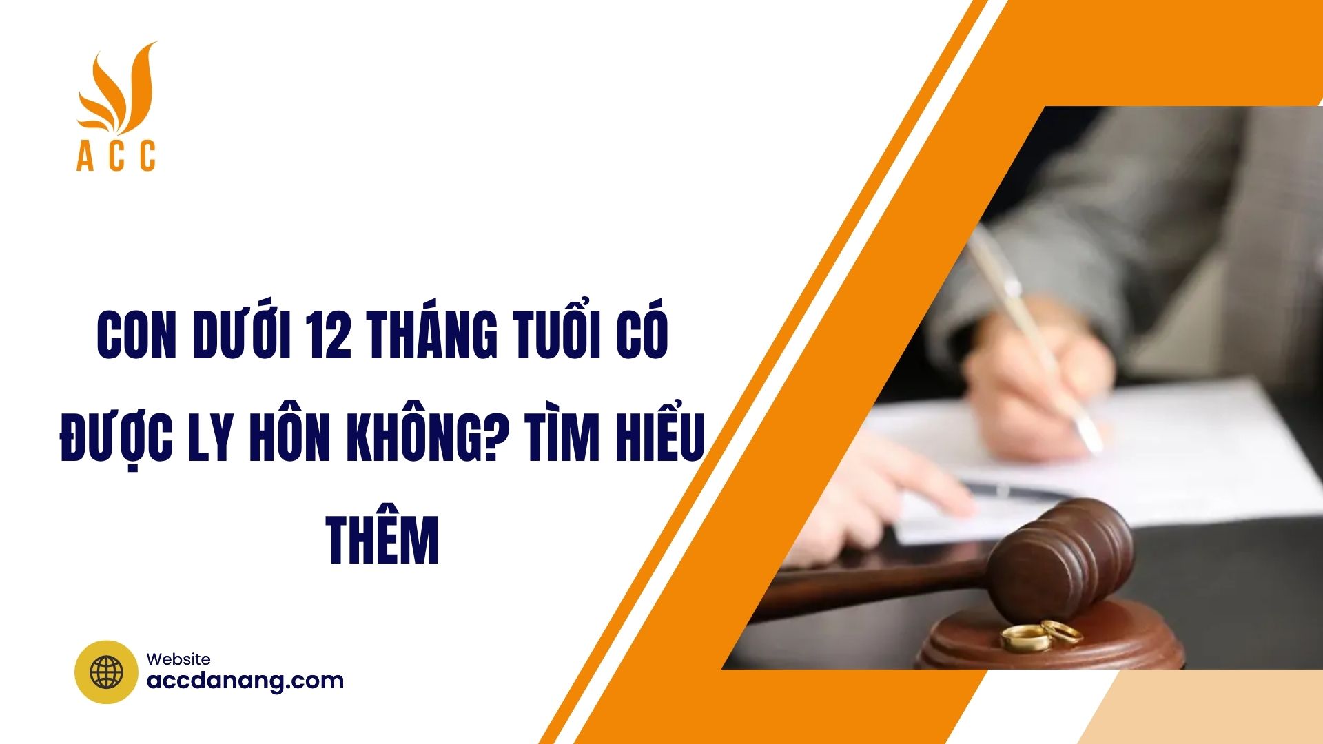 Con dưới 12 tháng tuổi có được ly hôn không? Tìm hiểu thêm