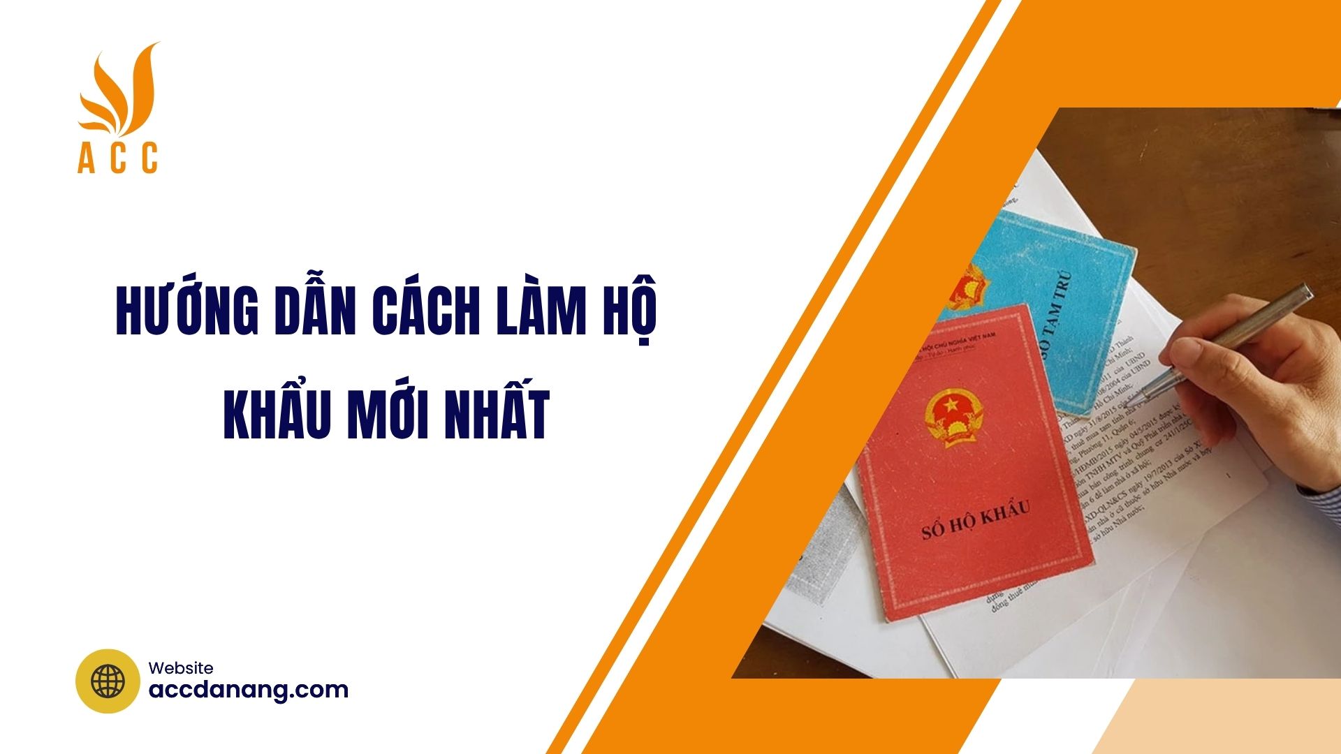 Hướng dẫn cách làm hộ khẩu mới nhất