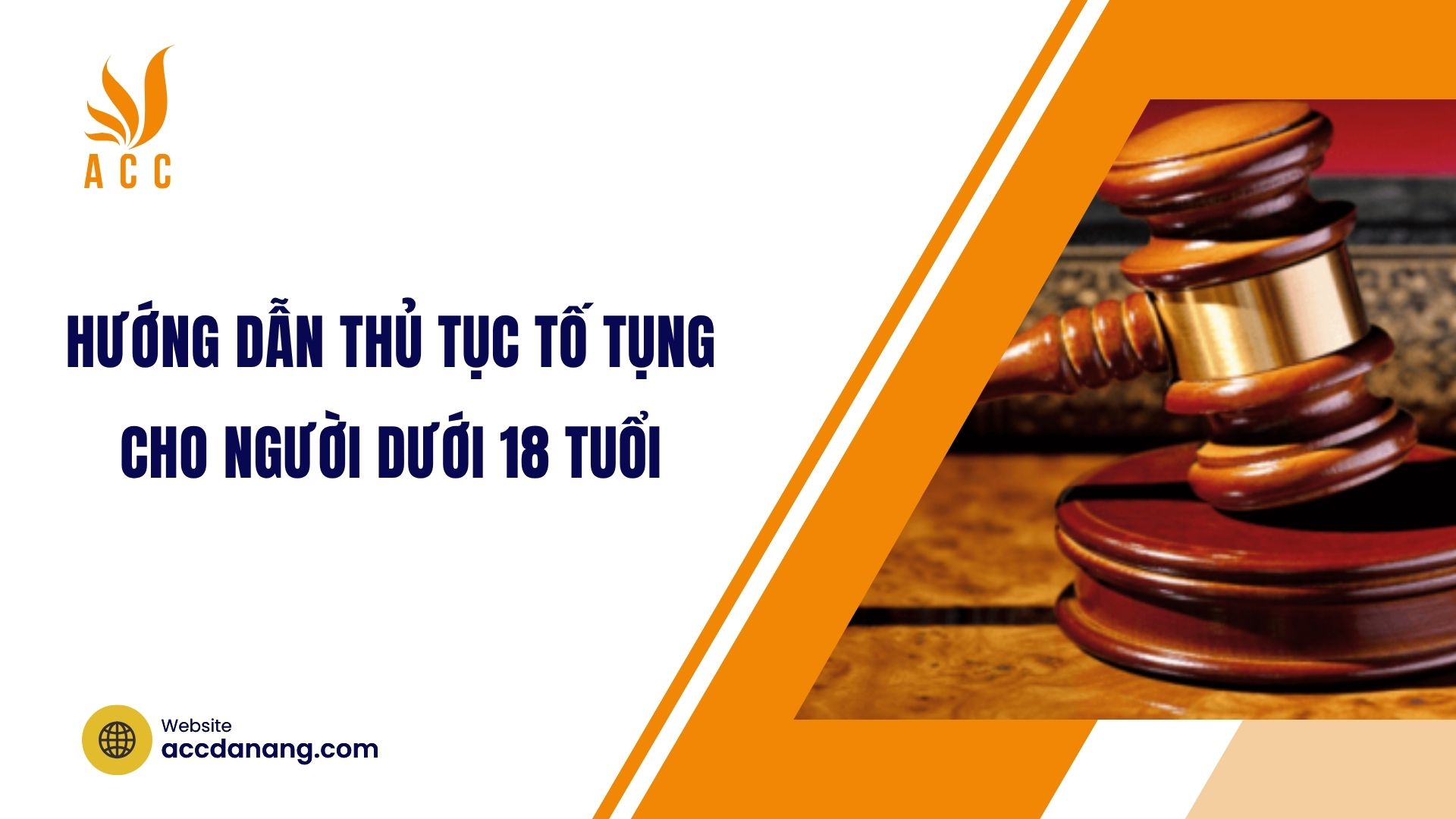 Hướng dẫn thủ tục tố tụng cho người dưới 18 tuổi