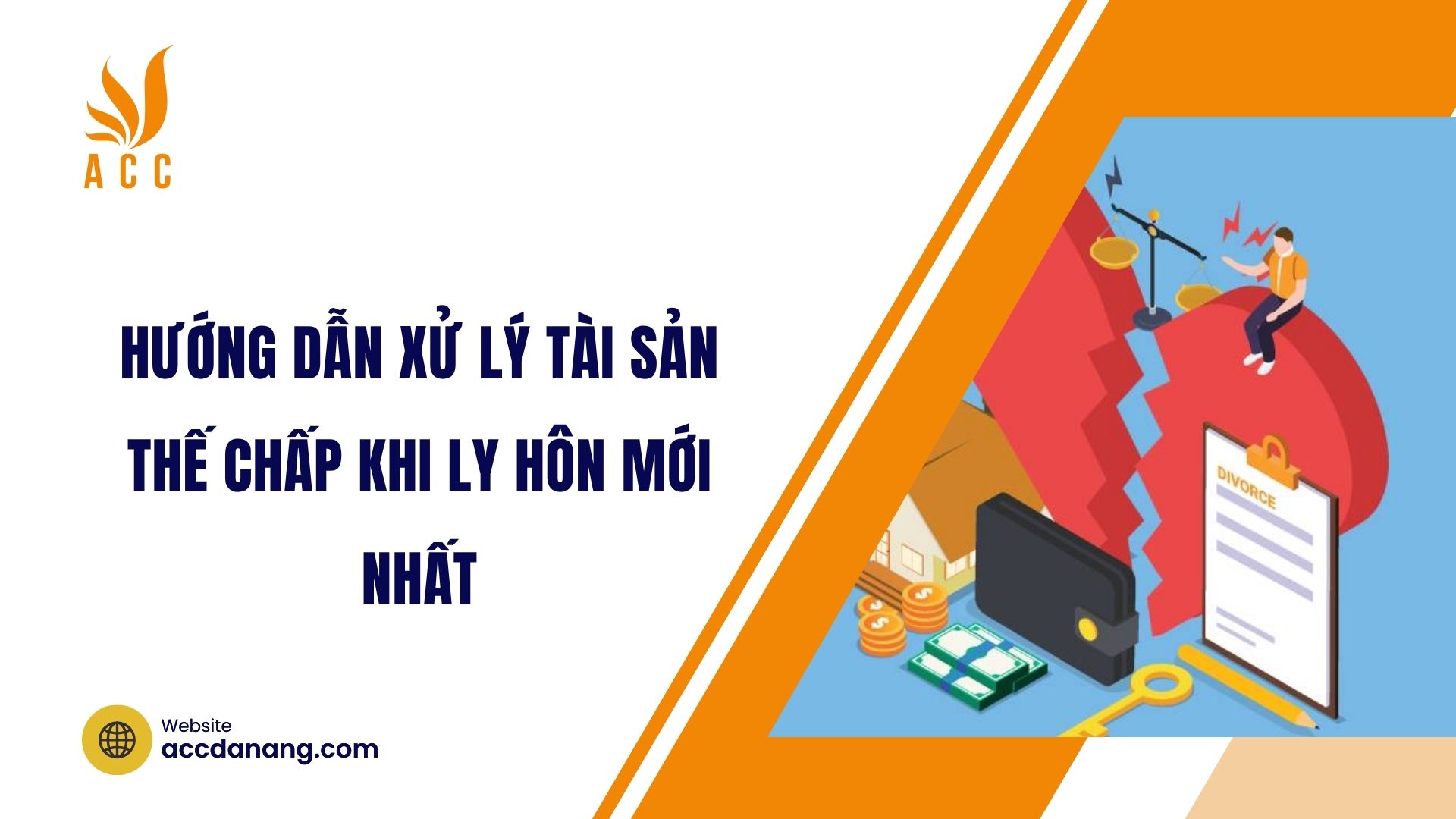 Hướng dẫn xử lý tài sản thế chấp khi ly hôn mới nhất