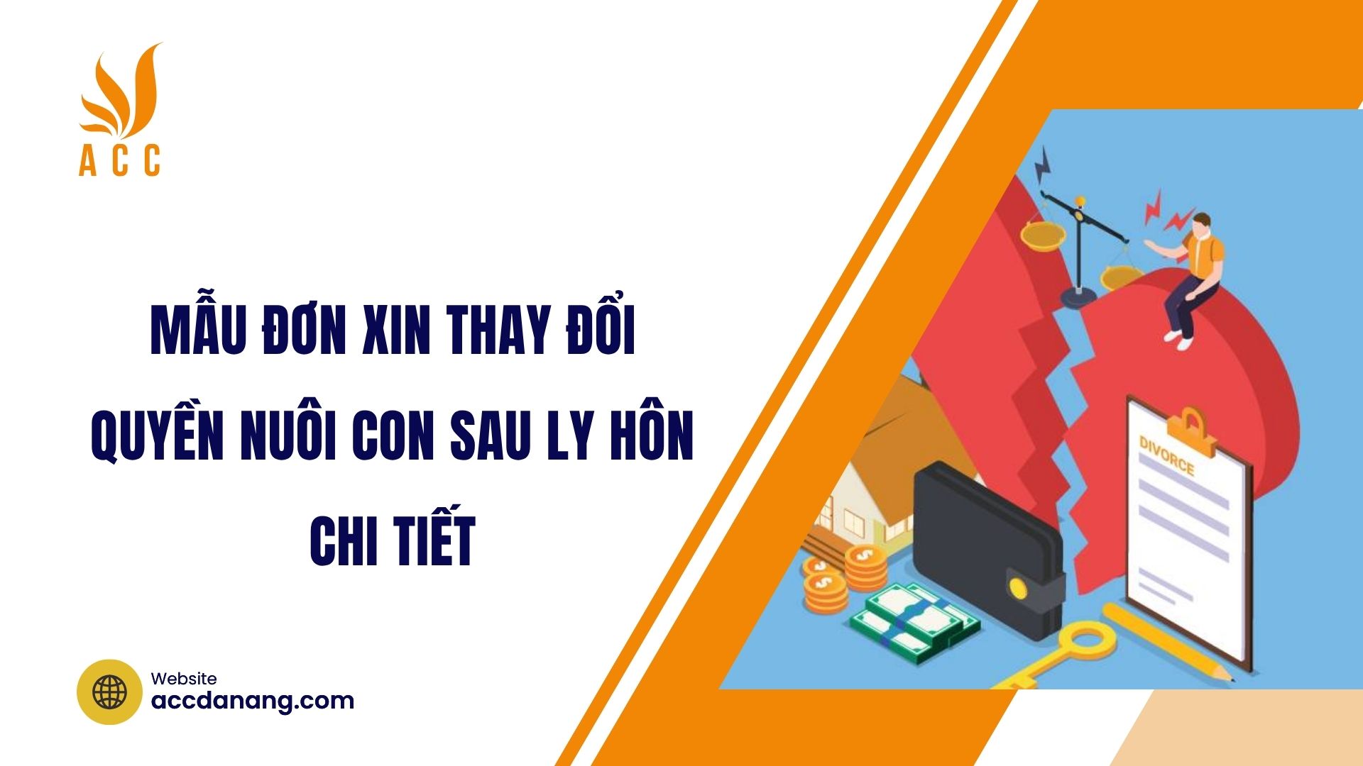 Mẫu đơn xin thay đổi quyền nuôi con sau ly hôn chi tiết
