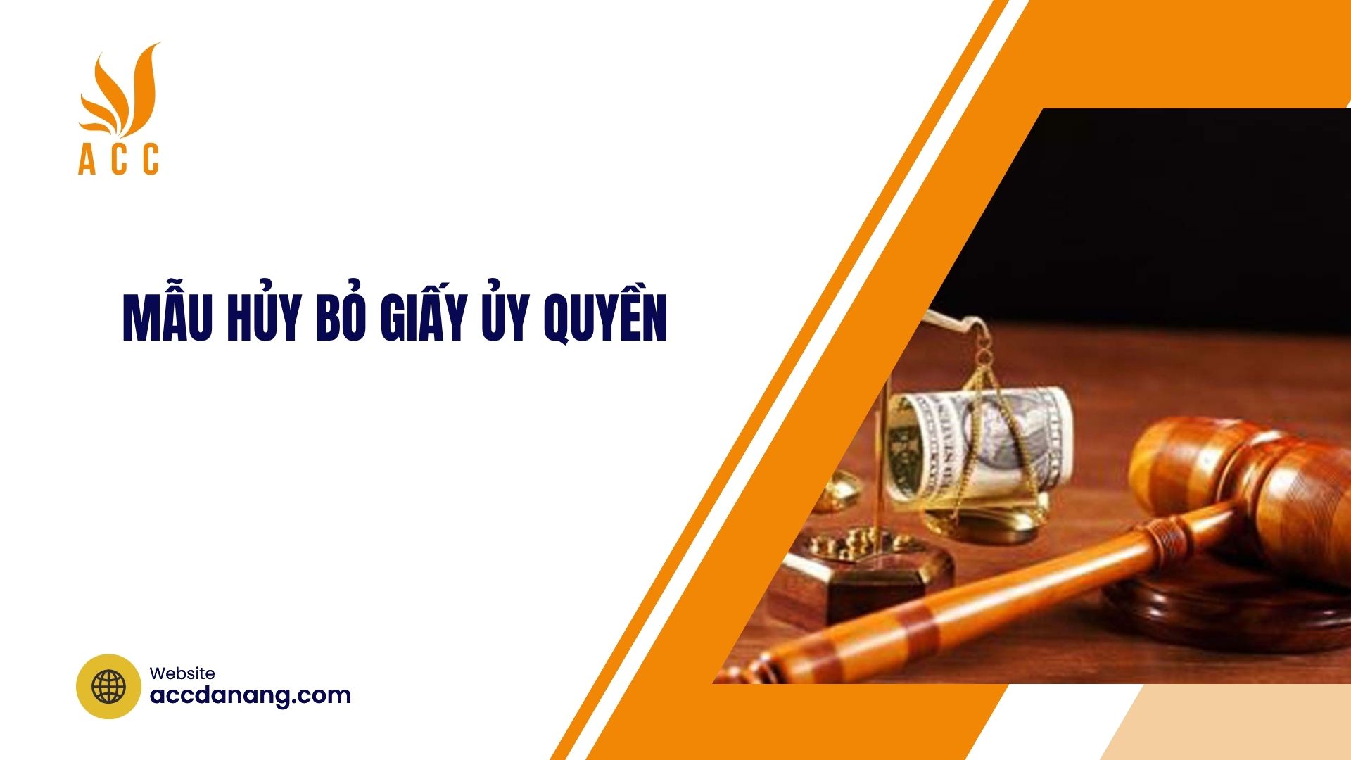 Mẫu hủy bỏ giấy ủy quyền