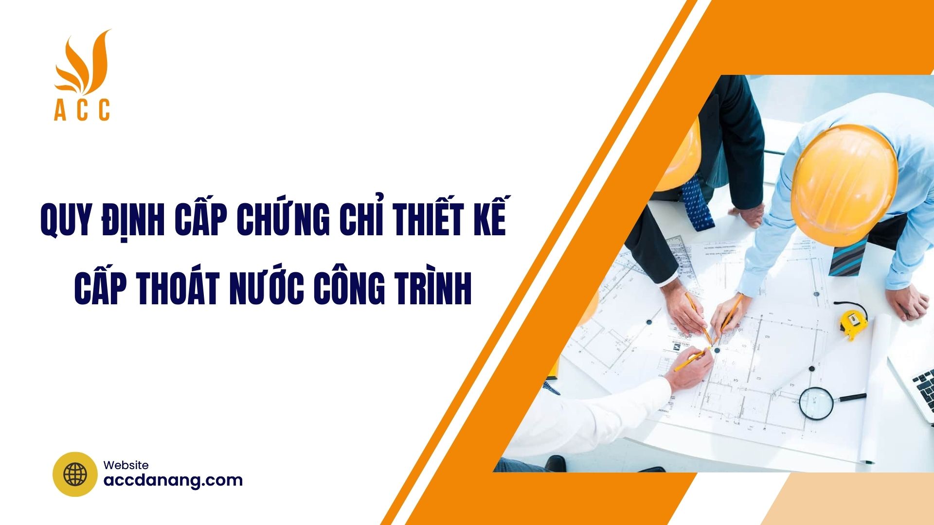Quy định cấp chứng chỉ thiết kế cấp thoát nước công trình