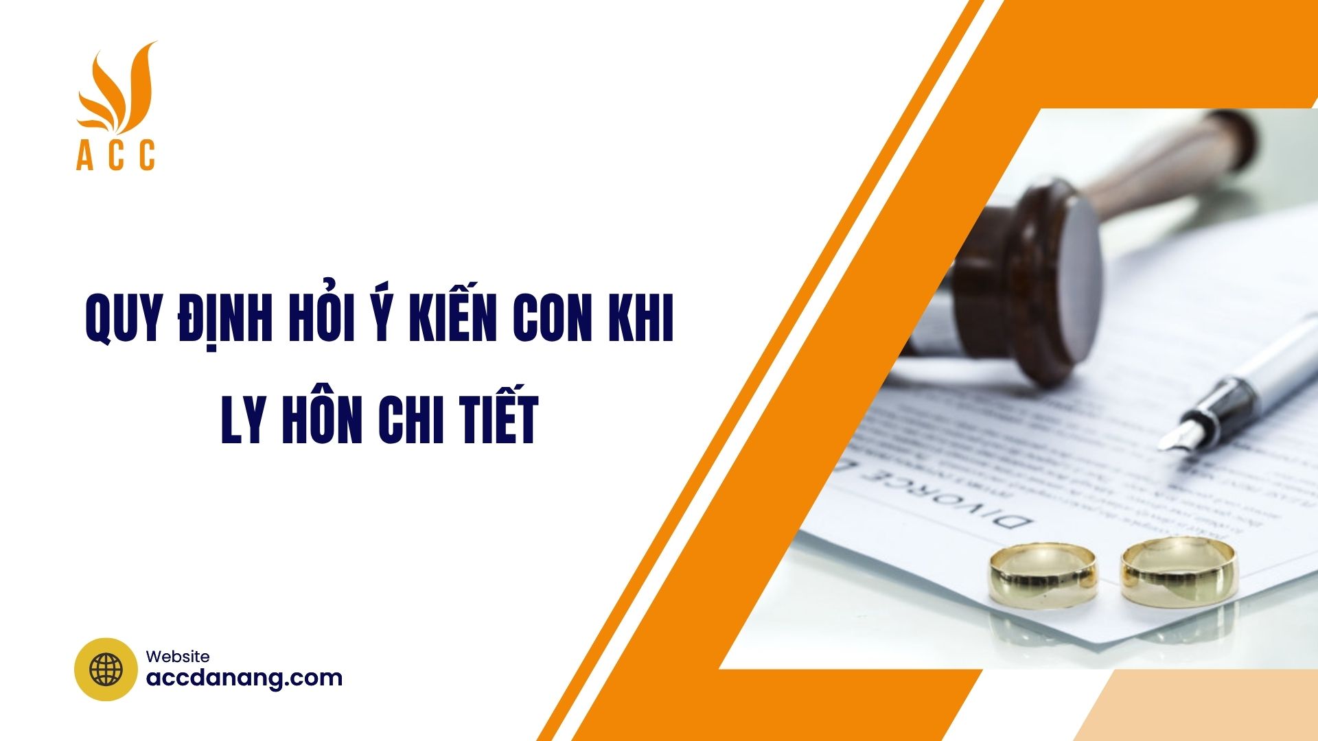 Quy định hỏi ý kiến con khi ly hôn chi tiết