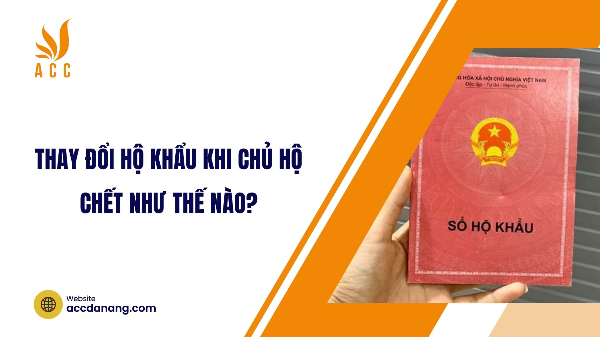 Thủ tục thay đổi chủ hộ khẩu theo quy định