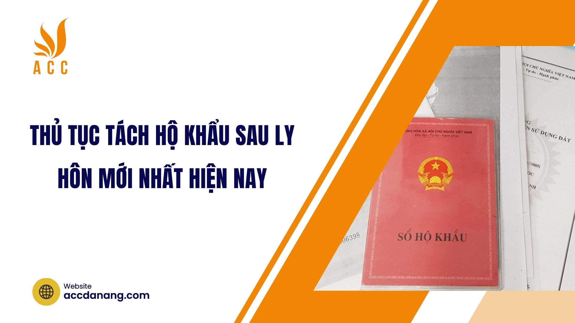 Thủ tục tách hộ khẩu sau ly hôn mới nhất hiện nay