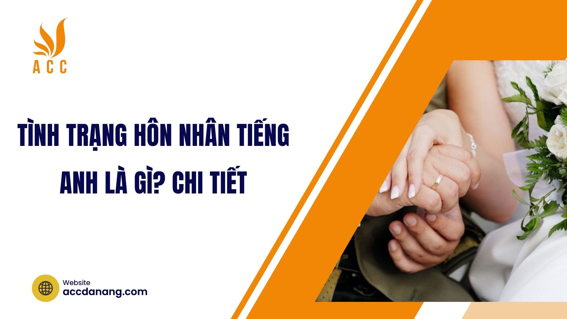 Tình trạng hôn nhân tiếng Anh là gì? Chi tiết
