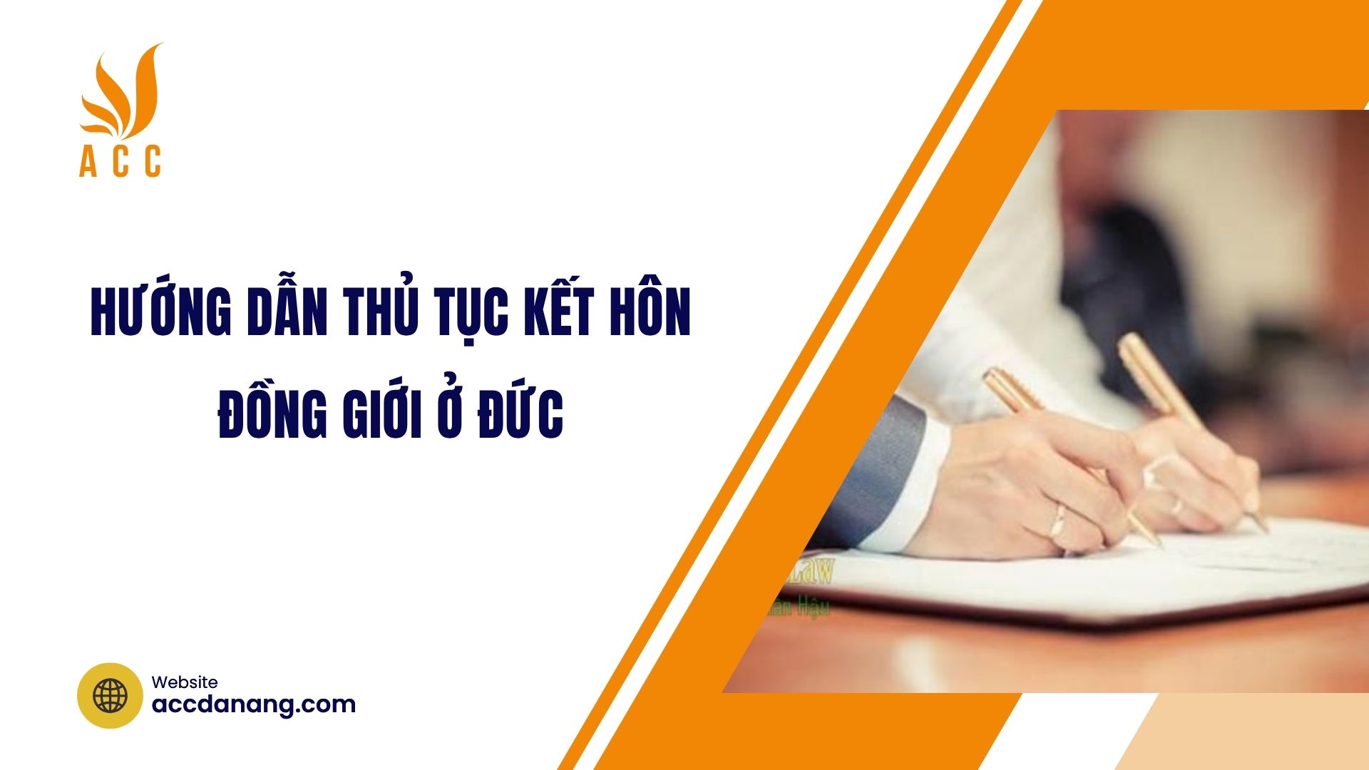 Hướng dẫn thủ tục kết hôn đồng giới ở Đức