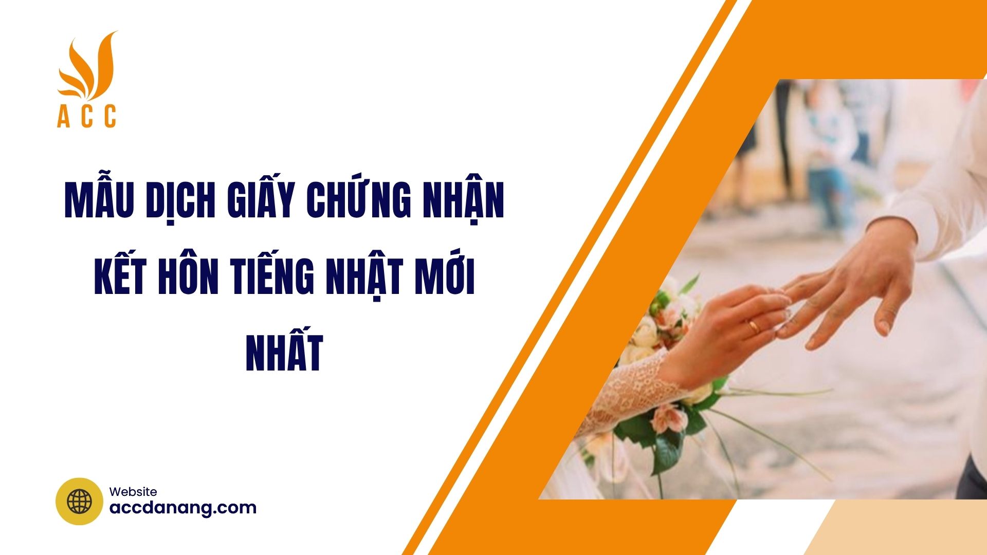 Mẫu dịch giấy chứng nhận kết hôn tiếng Nhật mới nhất