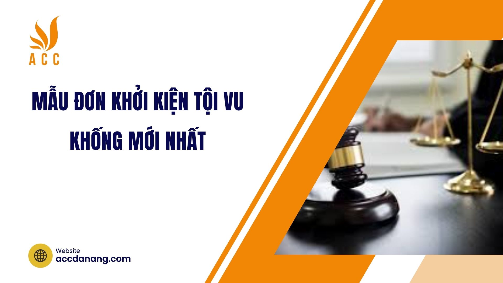 Mẫu đơn khởi kiện tội vu khống mới nhất