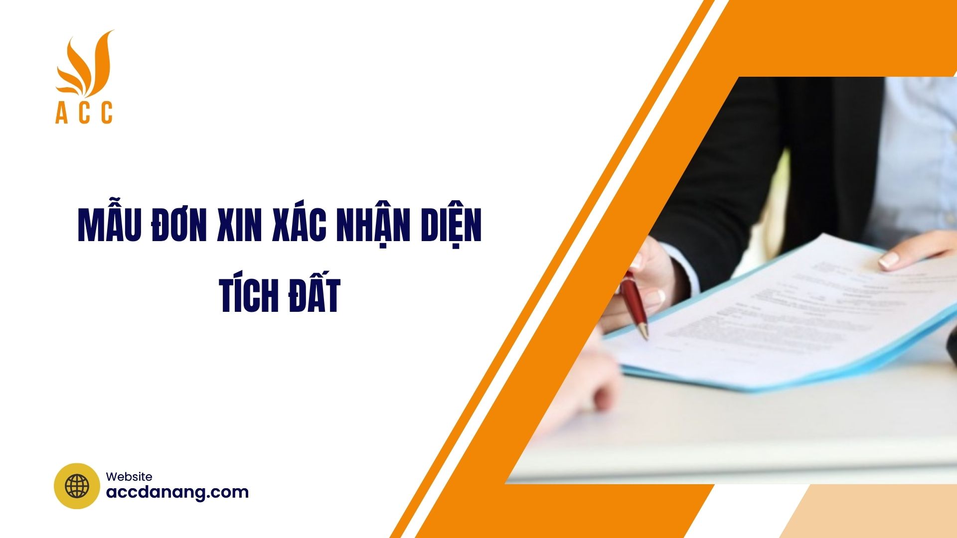 Mẫu đơn xin xác nhận diện tích đất